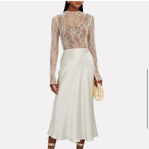 Elegant Lace Top Revolve WeWoreWhat Chantilly Lace Girly Formal Stunning NWT - Picture 1 of 4